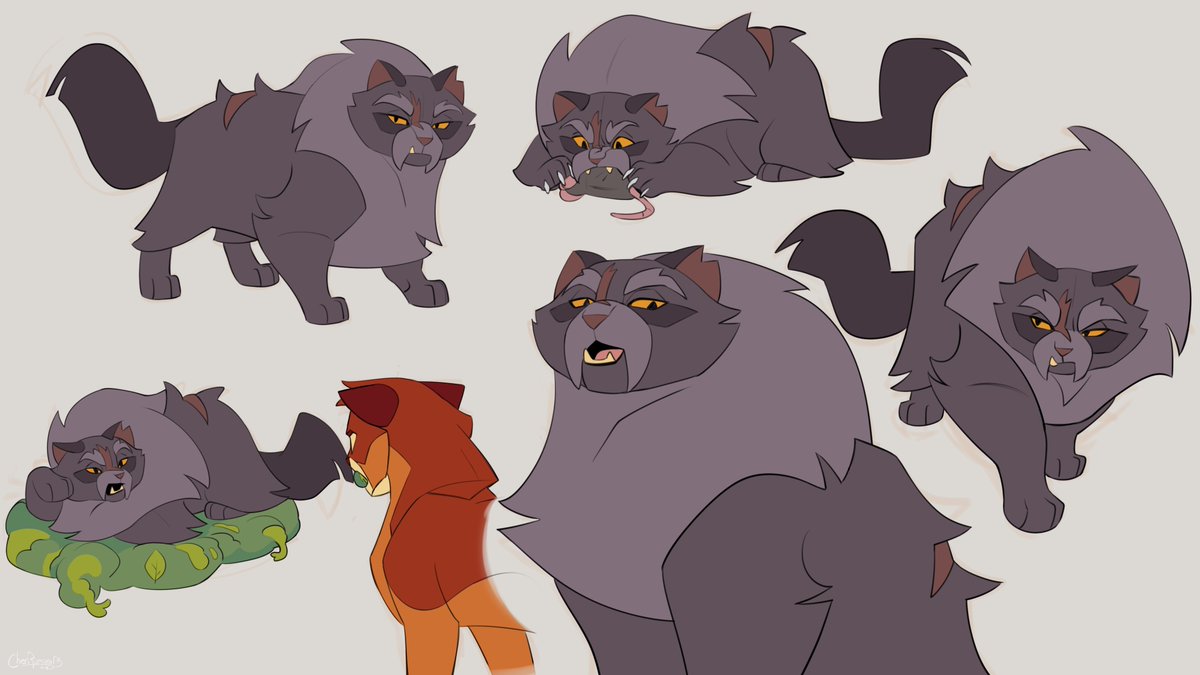 Some kitties I did for my application on WCAnimated!! I really love doing these🥺💖

#wcanimated #warriorcats