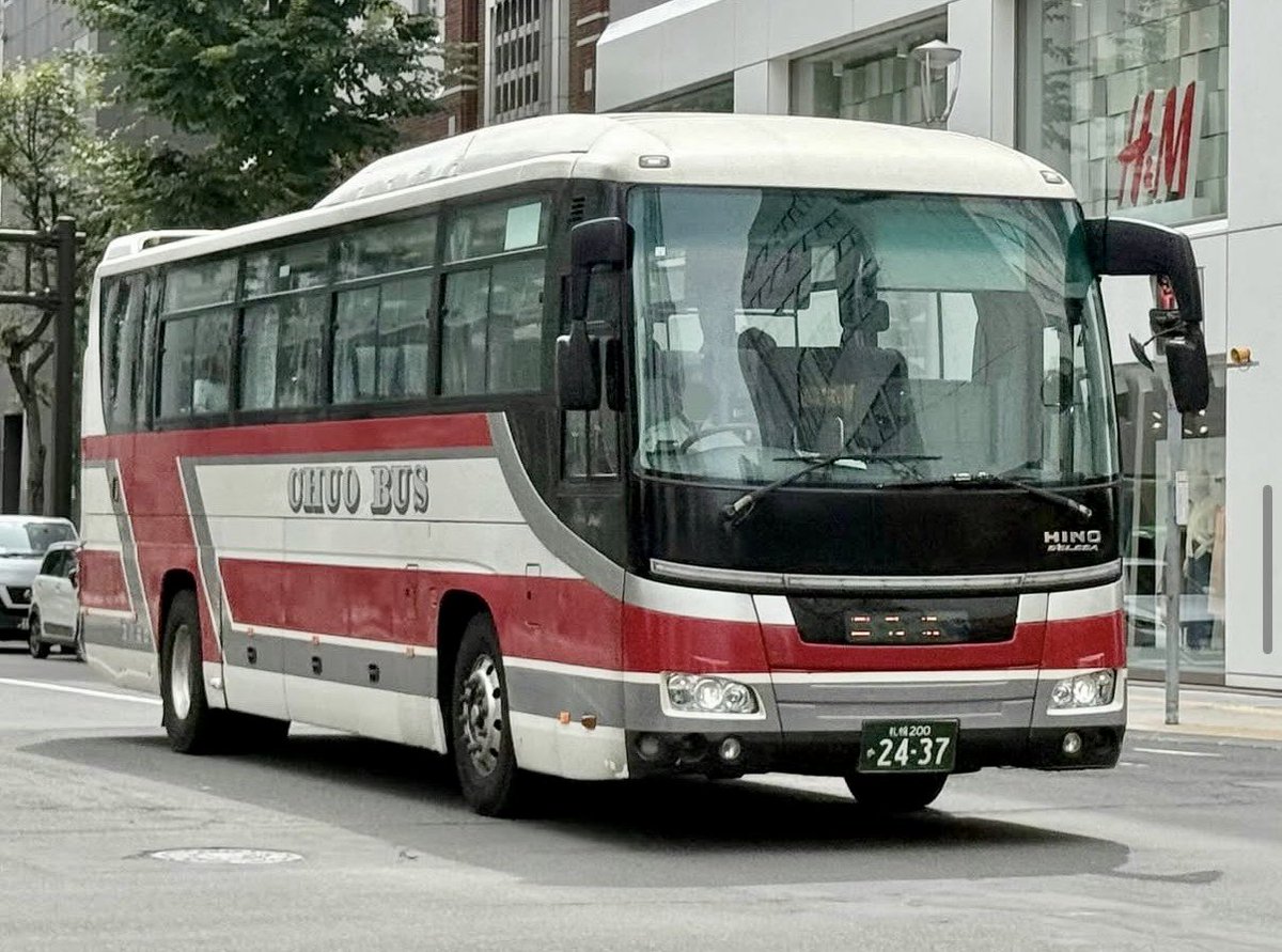 北海道中央バス 札幌200か2437 日野セレガ・ハイデッカー 2009年式 PKG