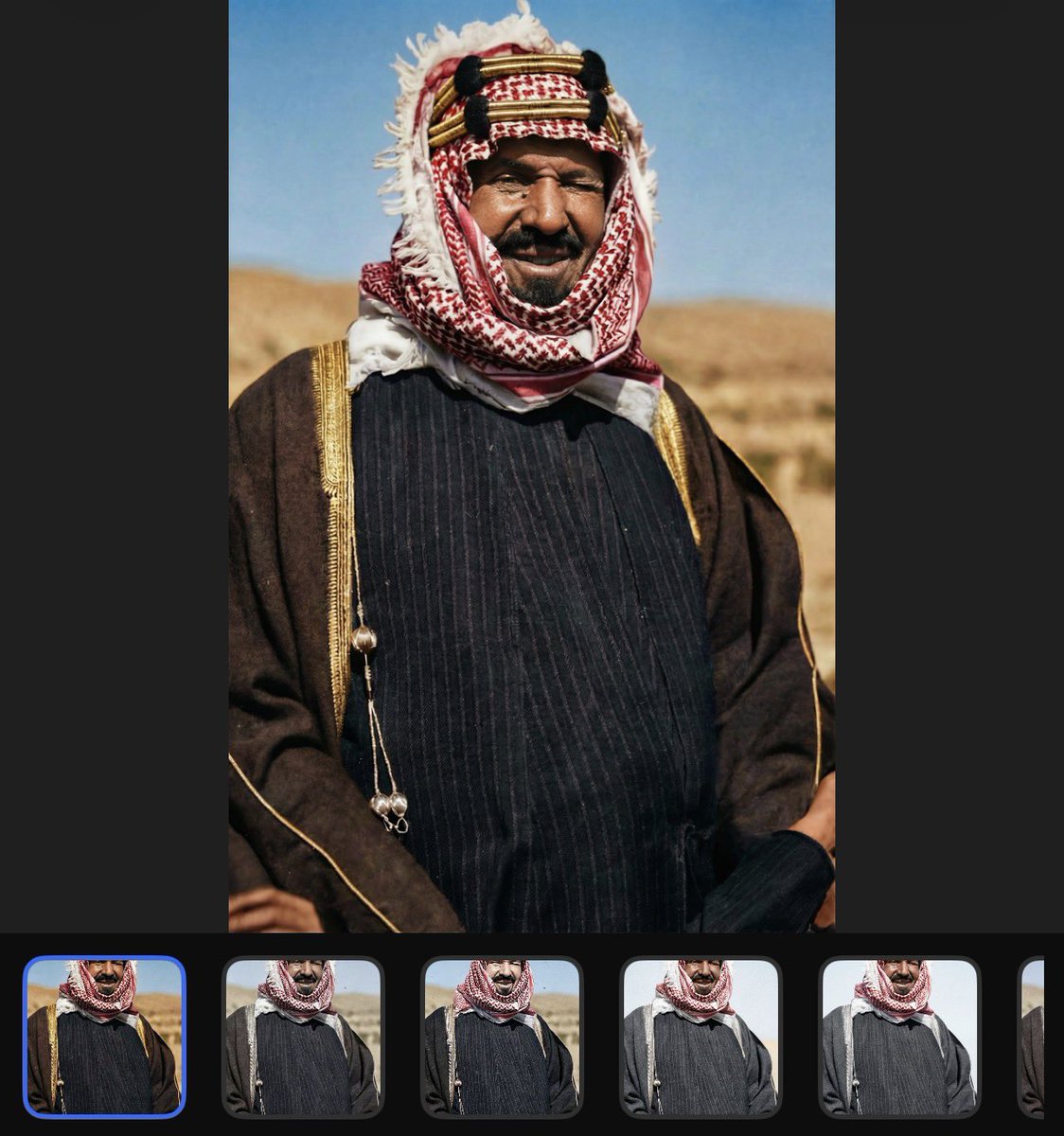 كثير يسألوني عزيز كيف تحسن جودة صورك باستخدام الذكاء الاصطناعي؟ البرومبت تحت لكن!⬇️

العملية مو بس برومبت وخلاص، العملية تحتاج عين تشوف التفاصيل كويس، تحتاج تركيز في اخراج التفاصيل بافضل شكل وعدة محاولات

سويت تحسين لهذي الصورة بعدة خطوات، اول شي النتيجة الاولى، اللي من خلالها