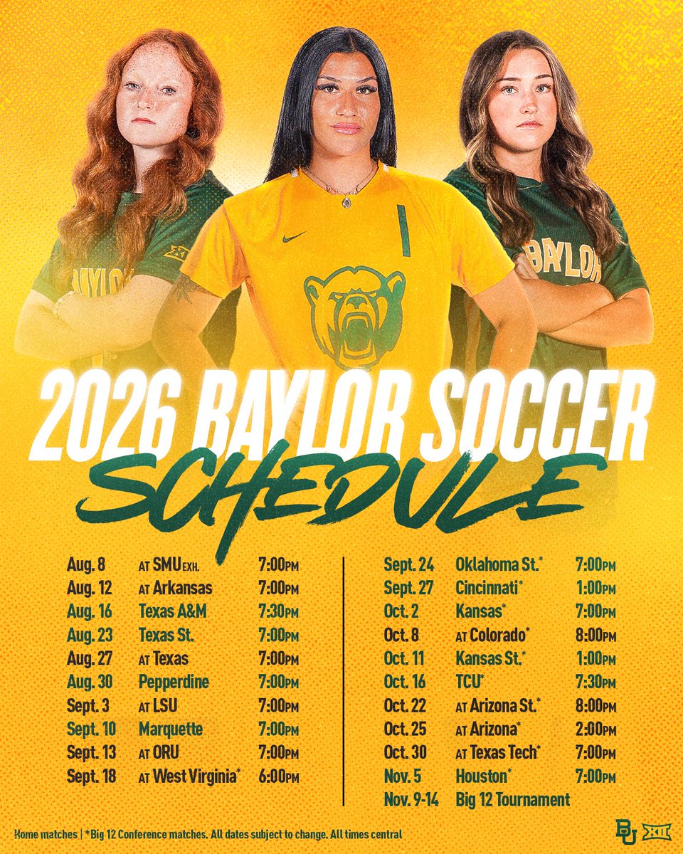 Baylor Soccer tweet media
