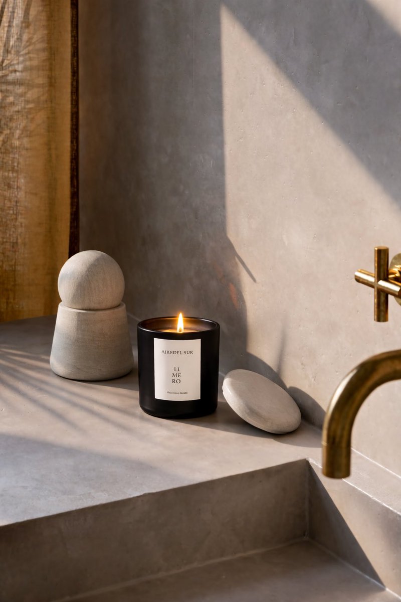 airedelsurstore's tweet image. La luz de la tarde, la piedra tibia, una sola llama.
LLIMERO — una fragancia cítrica refinada que transforma los rituales cotidianos en atmósfera.

Hecha a mano en Argentina.

#AIREDELSUR #Atmosfera #ObjetosDeDiseño #LujoSilencioso