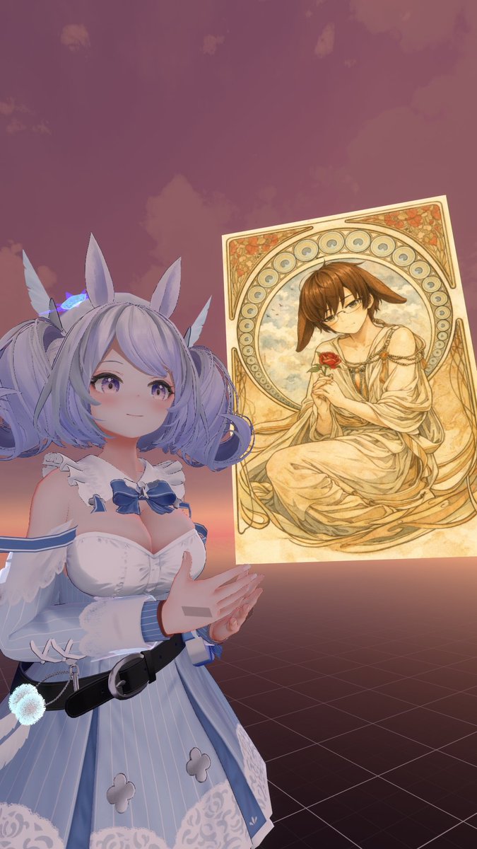 こっちからもおはどまです、だ、だれ？この殿方は… ちゃっぴーさんに