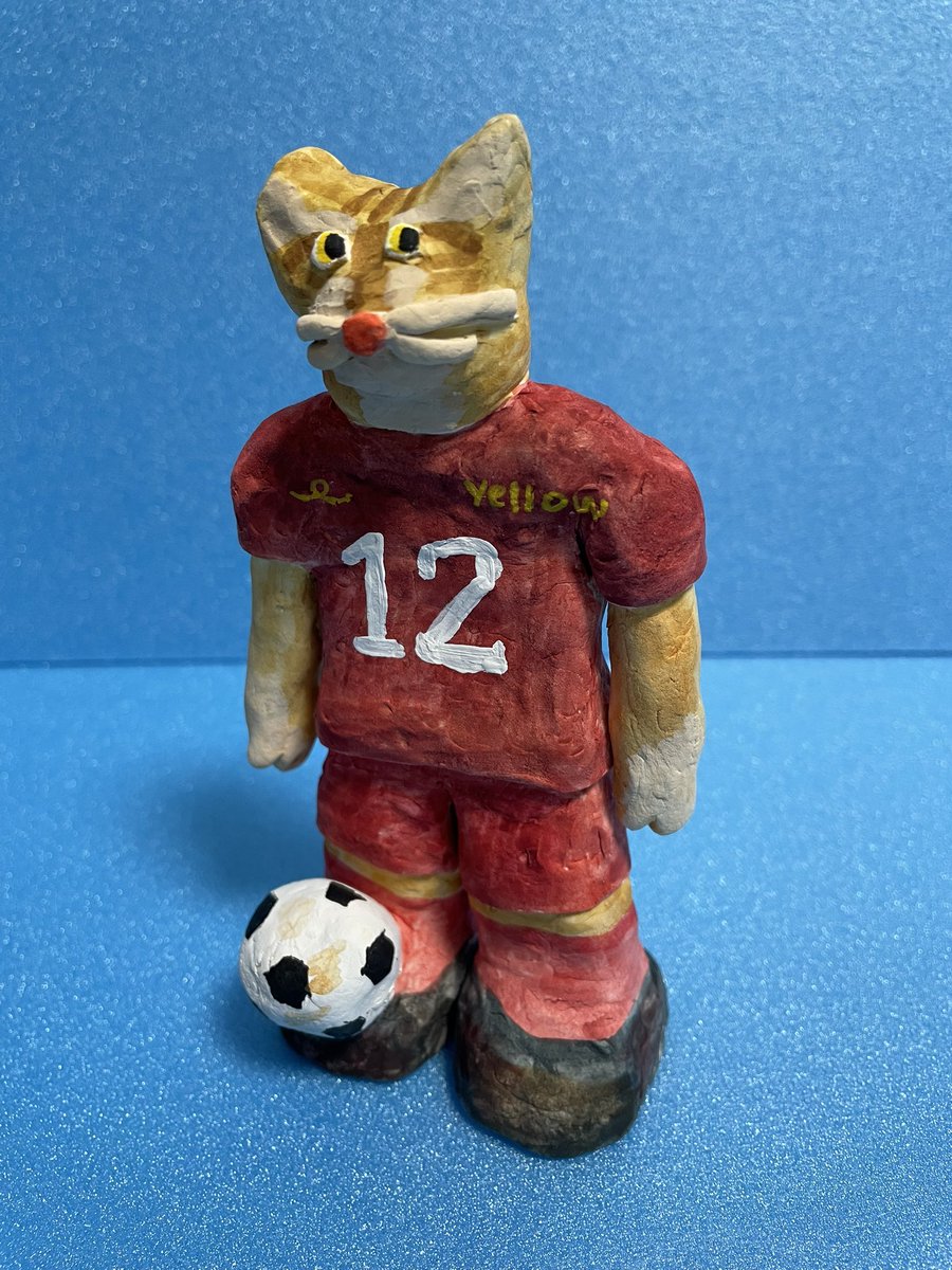 tantansocute's tweet photo. 後と横、サッカー

#石塑粘土 #ハンドメイド #メダル https://t.co/Art5bM3itW