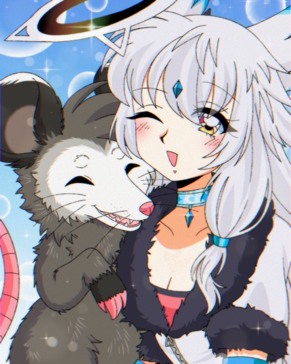 AwsmPwsm 🗑️✨ (Opossum Vtuber) tweet media