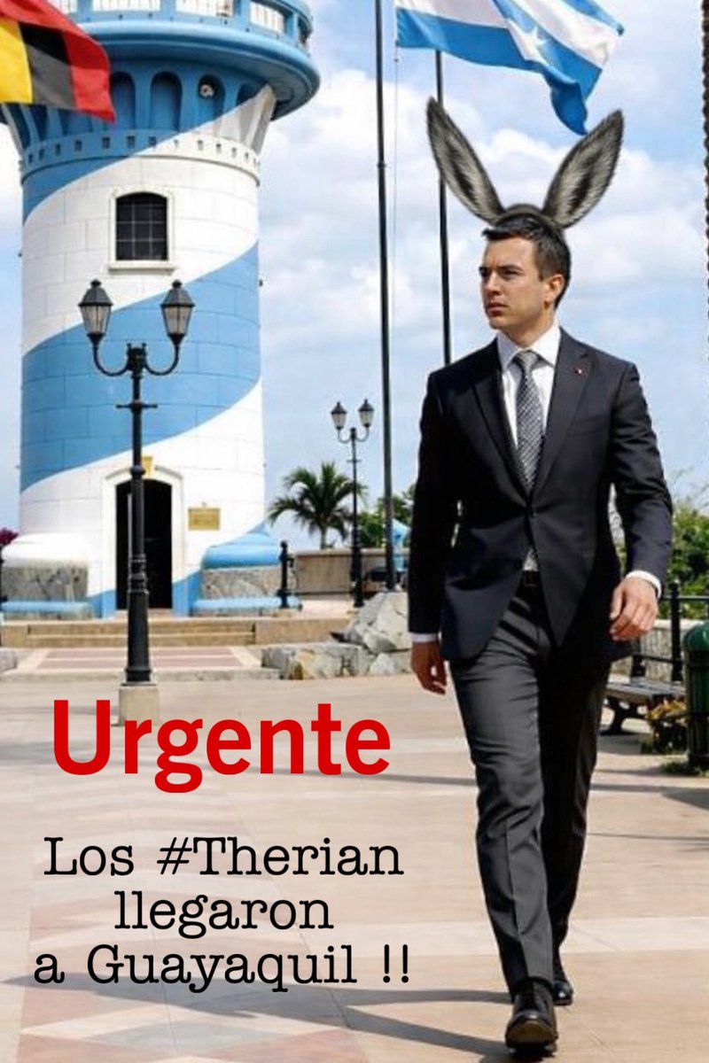 #URGENTE #ECUADOR 

El fenómeno de los jóvenes #Therian llega a Guayaquil, la ciudad más poblada de Ecuador. 
Ya se ven las primeras criaturas pasear por las calles de la urbe