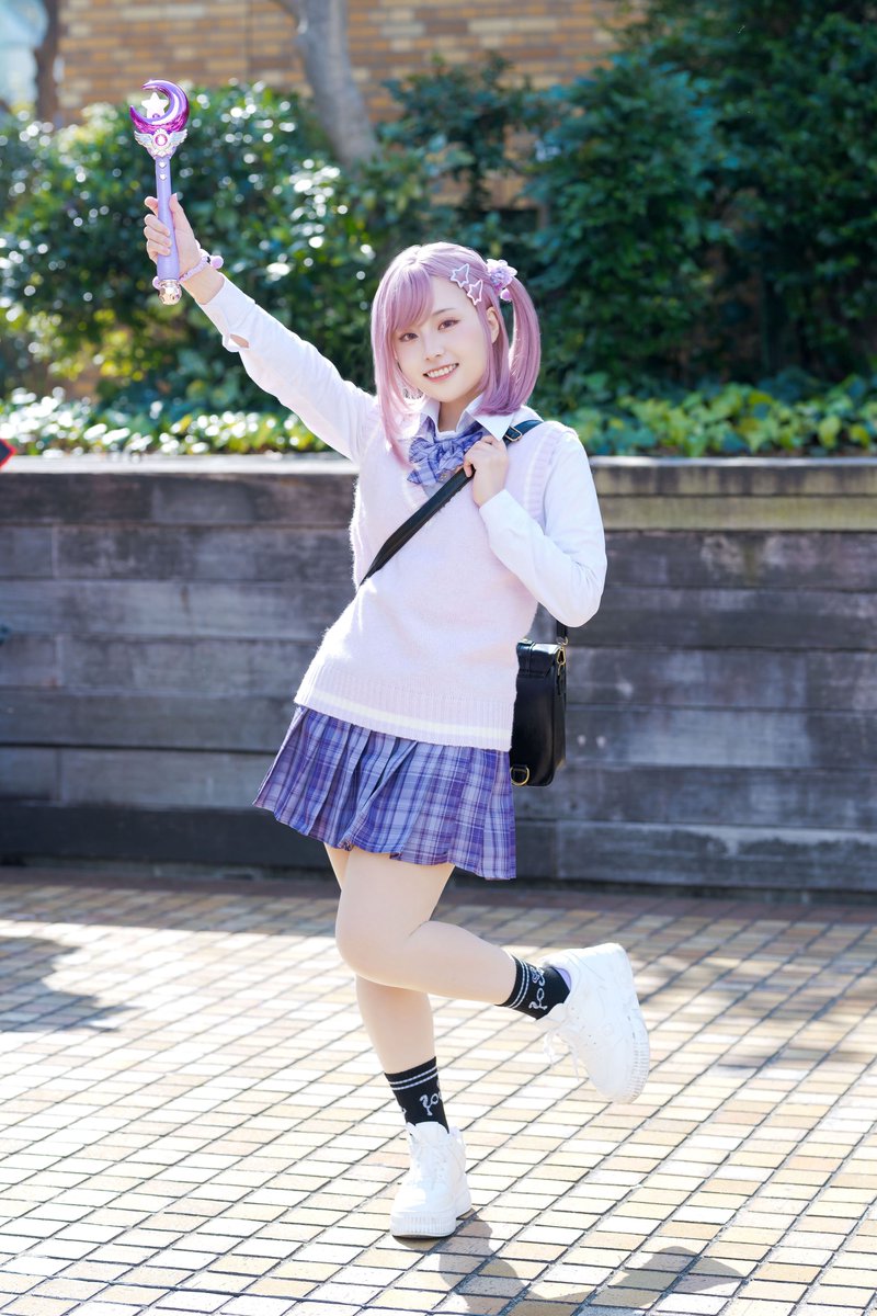 Cosplay
魔法少女JK💜🪄

早くあったかくな〜れ🪄💫
（花粉は嫌🤢❌）

Photo とんさん

#アコスタ池袋