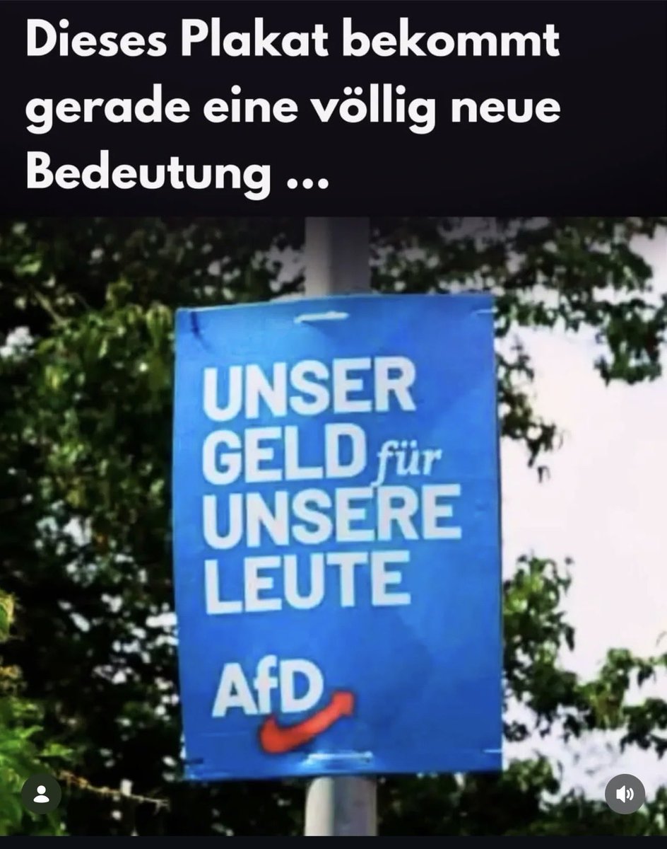 Jetzt verstehe ich endlich den Sinn dieses Plakates! 😁

#AfDVetternwirtschaft