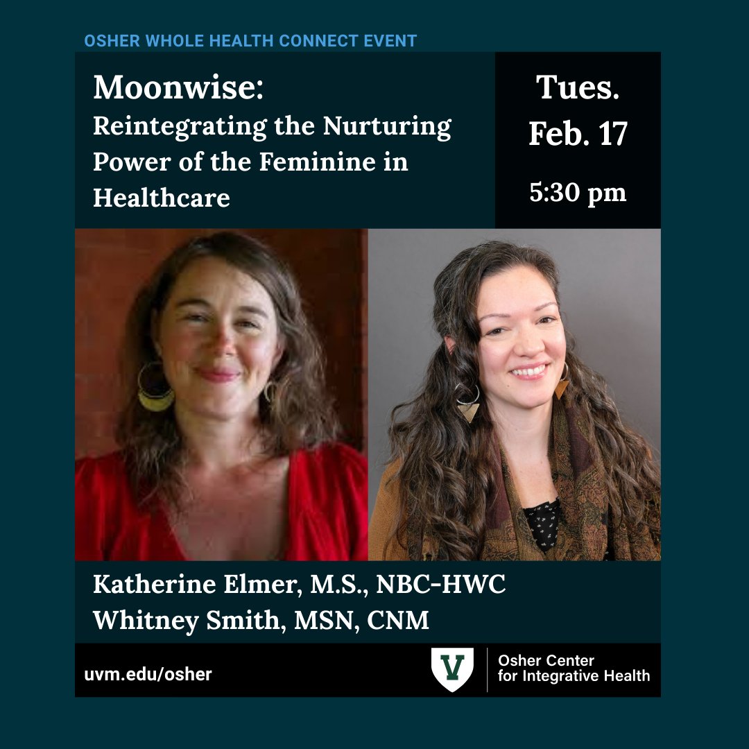 Osher Center for Integrative Health at UVM tweet media