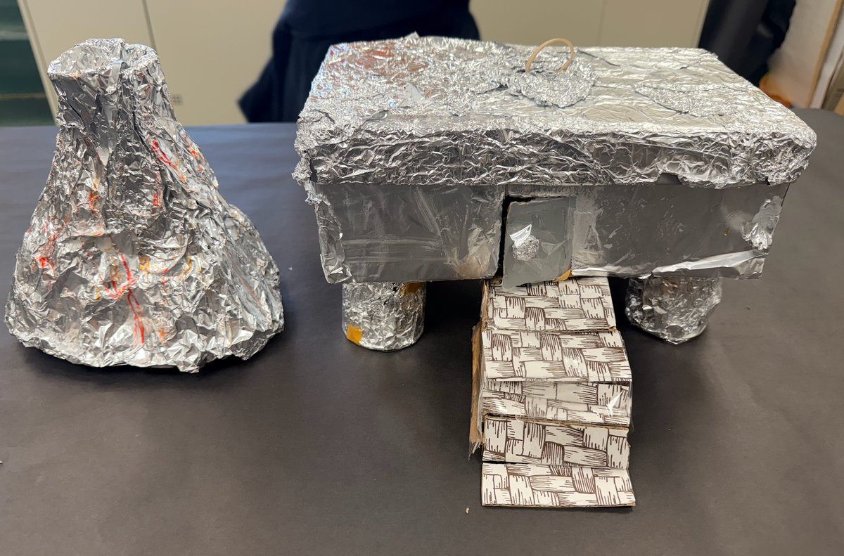 EDETIGERS's tweet photo. Proud of Mrs. Coniglio’s class! 🌎🏗️ Students designed and built solutions for natural disasters-earthquakes, volcanic eruptions, and floods. They presented reflections, participated in a gallery walk, and tested their models in simulations… all successful! 🙌 @LJaime13 https://t.co/ztIcAGaNAA