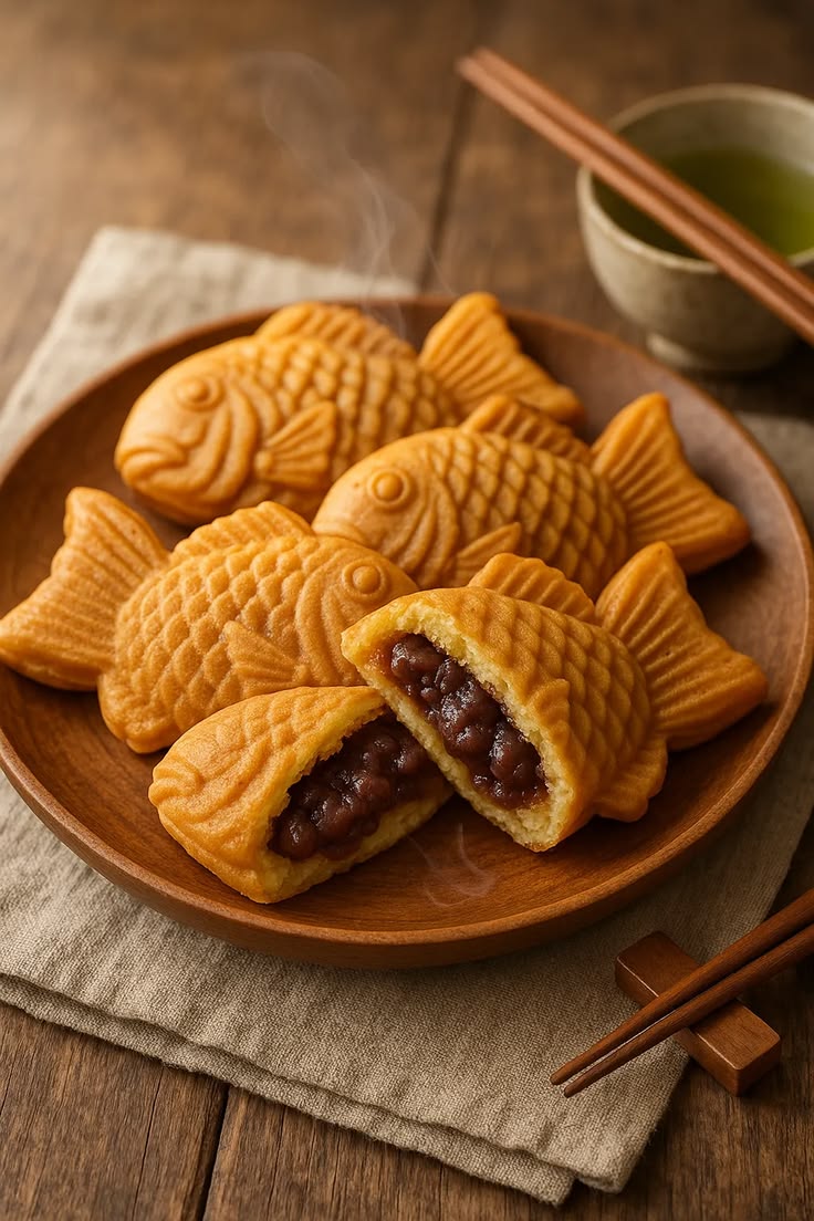 Your Oc and their favorite food? Taiyaki🎍