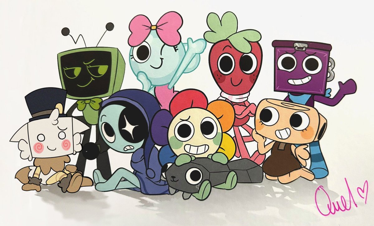 I think a time traveler moved a rock or something

#dandysworld #oc #fanart #dandysworldkit