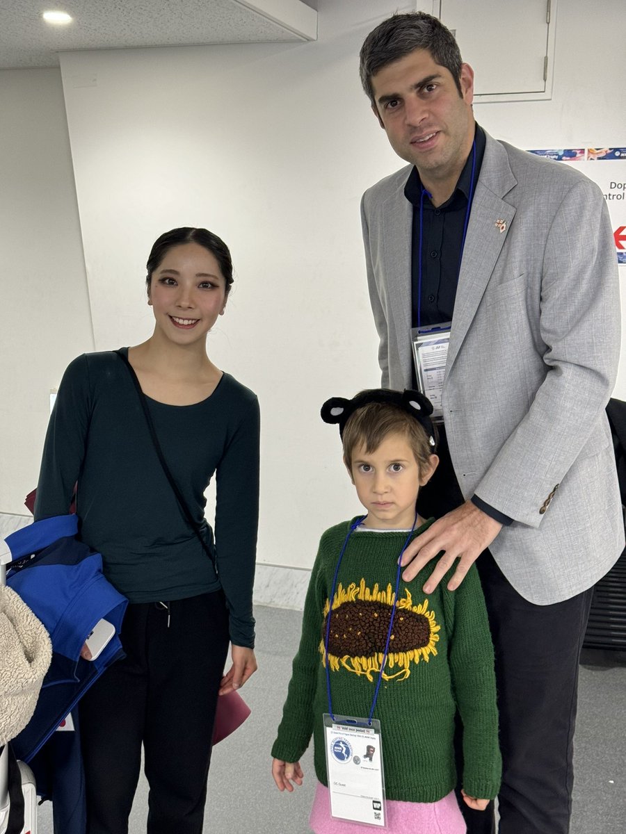 りくりゅうペア優勝おめでとうございます。東京で撮ったこの写真は家宝です🇬🇪🇯🇵⛸️