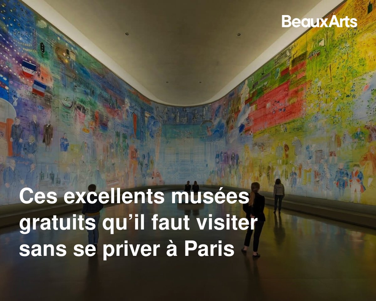 Voici 19 musées parisiens qui se visitent gratuitement, que vous soyez plutôt amateurs de peinture, de sculpture, d’art ancien ou de création contemporaine !

➡️ l.beauxarts.com/zYB