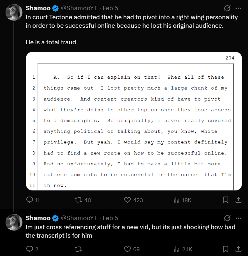 victimhood tweet media