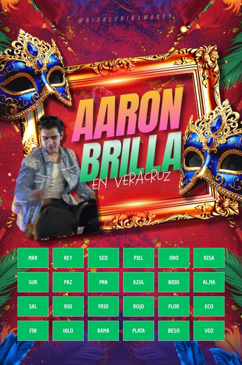 Ya se cansaron? Sigamoss estamos cerca del #1 vamos vamos segunda tablita hermanas

AARON BRILLA EN VERACRUZ

#AARONATION #AaronMercury