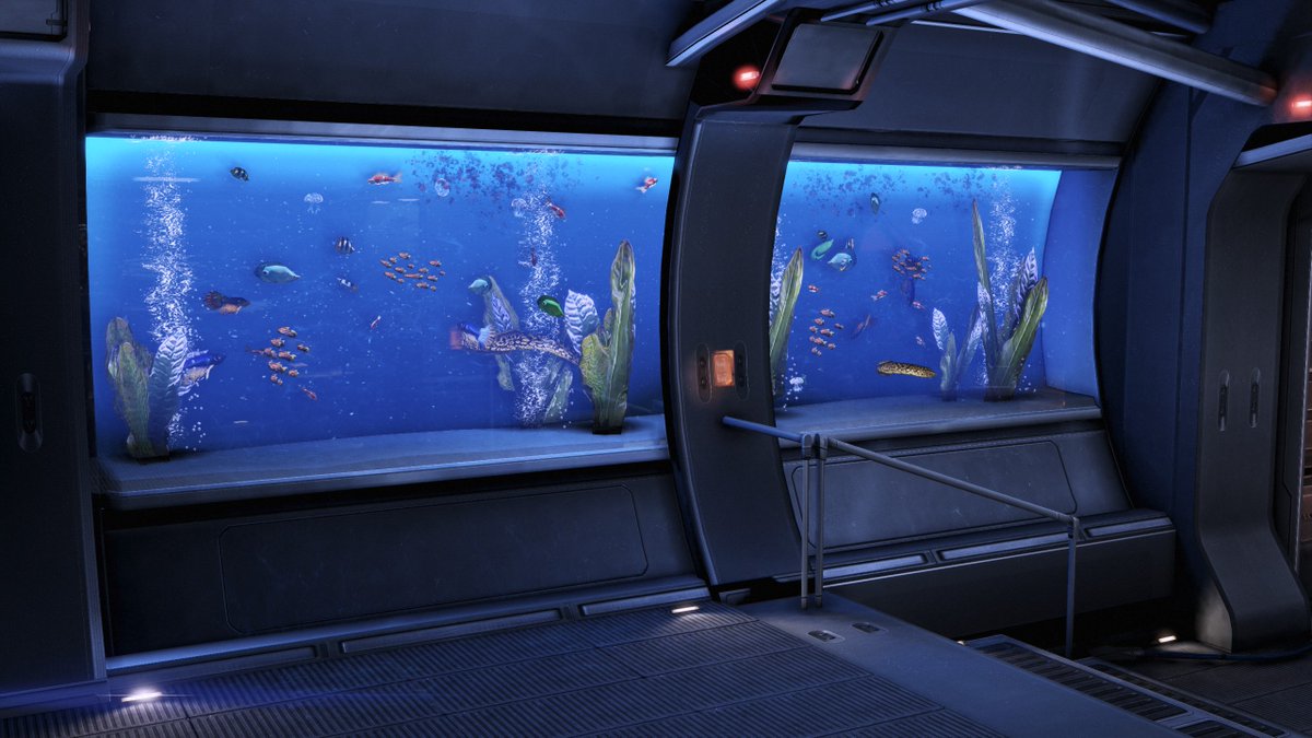 guess who managed to keep the fish alive the whole game without the aquarium VI ‼️