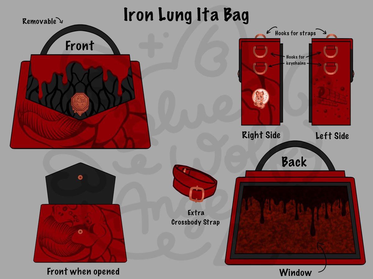 Okay so are we vibing with the Iron Lung ITA Bag? (If not imma cry I ...