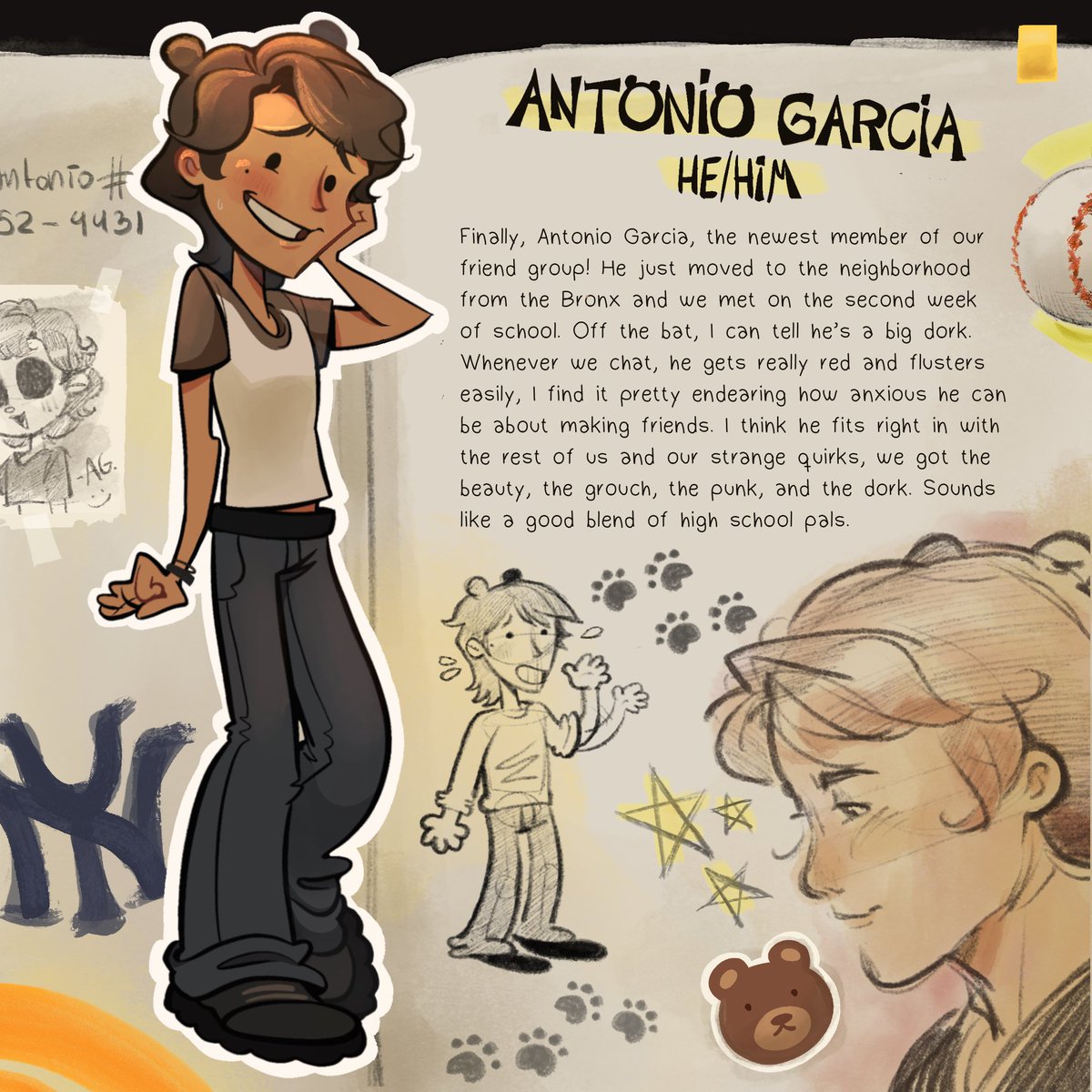 Elliot’s journal, aka my character sheets

#ocs #art