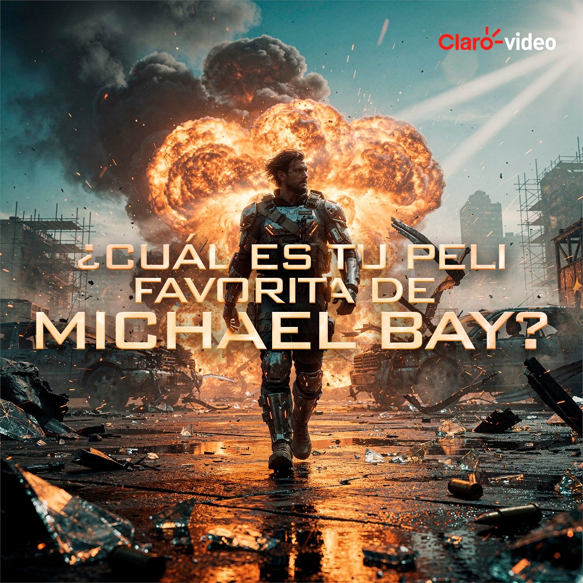 Hoy celebramos a #MichaelBay, el rey de la acción. 🎉 ¿Cuál de sus películas no te cansas de ver? 💥 🎬  bit.ly/4qJSWae