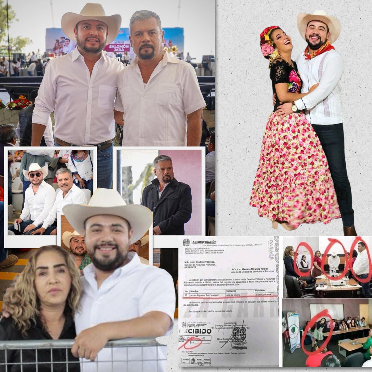InquisidorOax's tweet photo. #Oaxaca SUBSECRETARIO COLOCA EN NÓMINA DEL GOBIERNO DE OAXACA A ESPOSA, MADRE, CUÑADA Y PRIMA HERMANA… EL NEPOTISMO HAMBRE DE LA FAMILIA FERIA ROMERO

Sayda Morales Bustamante 

De acuerdo con información proporcionada por trabajadores de base adscritos a la Secretaría de Administración, existiría una red de nepotismo, corrupción y tráfico de influencias operada por la familia Feria Romero. El señalamiento apunta directamente al Subsecretario de Recursos Humanos, Enrique Feria Romero, así como a su círculo familiar más cercano, quienes estarían cobrando en la nómina de la dependencia con sueldos elevados sin cumplir funciones efectivas.

El primer caso señalado es el de Sherlyn Belén Arzate Figueroa, esposa del subsecretario Enrique Feria Romero, quien —según la denuncia— estaría dada de alta como asesora en la Secretaría de Administración con un RDL superior a los 30 mil pesos mensuales, sin presentarse de manera regular a laborar.

En la misma línea aparece María Eugenia Romero López, madre del subsecretario y esposa del profesor Enrique Feria, titular de VIBIEN, además de madre del diputado Nicolás Feria. La denuncia sostiene que también figura como asesora con percepciones superiores a los 30 mil pesos mensuales, igualmente sin cumplir actividades laborales dentro de la dependencia.

El tercer caso mencionado es el de Zaraí Arzate Figueroa, identificada como cuñada del subsecretario, quien tendría un contrato de confianza nivel 15 con percepciones que superarían los 15 mil pesos mensuales, sin desempeñar funciones sustantivas.

Asimismo, se señala a Yulisa Romero Hidalgo, prima hermana del diputado Nicolás Feria y del propio Enrique Feria Romero, quien se desempeñaría como secretaria particular del subsecretario con contrato de confianza nivel 15, percibiendo más de 25 mil pesos mensuales adicionales a su RDL.

Las acusaciones describen un patrón: padre, hijo y hermano vinculados al poder público, incorporando a familiares directos a la nómina de la Secretaría de Administración bajo esquemas de confianza y asesorías, con salarios que en conjunto representarían una carga significativa al erario.

De confirmarse los hechos, el caso podría configurar responsabilidades administrativas por nepotismo y posibles irregularidades en el ejercicio del servicio público, particularmente si se demuestra la inexistencia de funciones reales que justifiquen las percepciones económicas.

El señalamiento ocurre en un contexto donde el discurso oficial insiste en la erradicación del nepotismo y la profesionalización del servicio público. Sin embargo, las denuncias evidencian prácticas que, de acreditarse, contravendrían los principios de mérito, transparencia y legalidad que deben regir la administración pública.

En una administración que promete combatir privilegios, el caso de los Feria se convierte en una prueba concreta de congruencia institucional.

@salomonj @Fiscaloaxaca @farid_acevedol @RenchoPalacios @IvanGarcia_A @Nino_Morales1 @saymipinedav @GobOax @Claudiashein @USEmbassyMEX @rojasayuzo @efektoaguila @Bravo_mm @DimePetri @JJDiazMachuca @PeatonVigilante @LagarrapataS22 @SEGOB_mx @HonestidadOax @lumendoz @ASFE_OAXACA @C_Vichido @GobiernoMX @geovanyvasquez @jesusromerooax @OHarfuch @feria_romero @NicolasFeriaDip @FeriaRomero @DiputadosMorena @MorenaSenadores