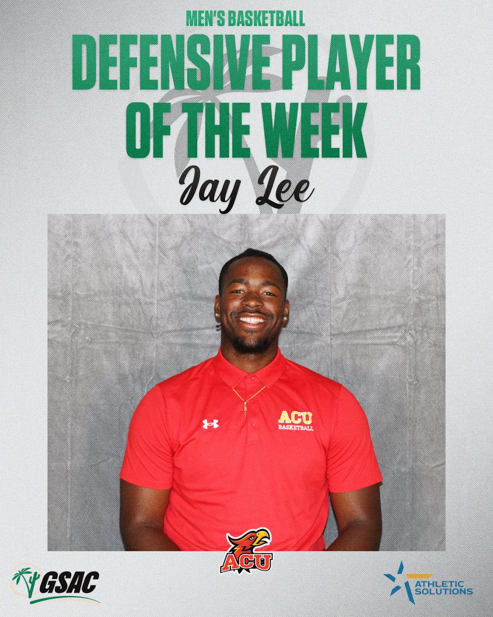 gsacsports's tweet photo. GSAC Men’s Basketball Players of the Week 🏀
Presented by Athletic Solutions
🔥 Offensive Player of the Week: Tanner Pate @ParkBuccaneers
🔒 Defensive Player of the Week: Jay Lee @ACUFirestorm
👏 Big-time performances this week! #GSAC
#gsacmbb #therightwaytoplay https://t.co/JhTrzpiMuQ
