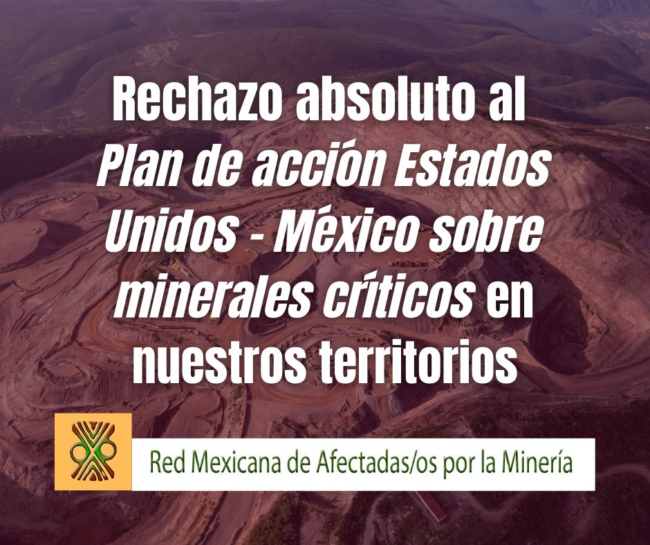 Red Mexicana de Afectadas/os por la Minería -REMA- tweet media