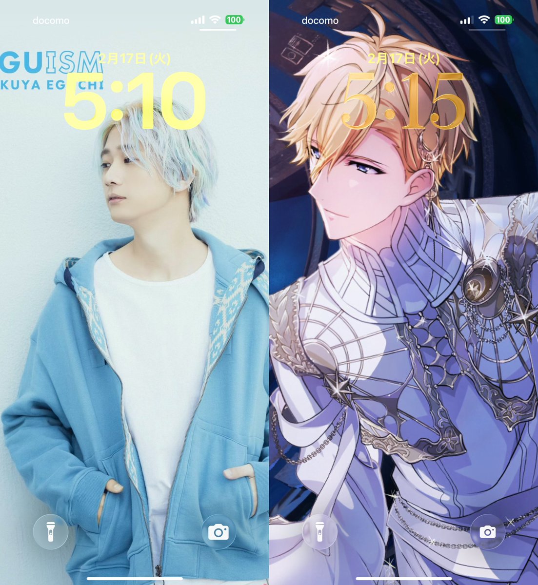 5年間一度も変えなかった壁紙をついに変えました！ 江口拓也→六弥ナギ