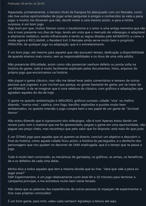 about_void's tweet image. segue minha review e algumas das minhas screenshots favoritas! não lembro se cheguei a printar alguma parte na gameplay do Carlos (Delegacia ou Hospital) mas realmente são partes muito fodas, atmosfera imersiva... uma pena que passou muito rápido.