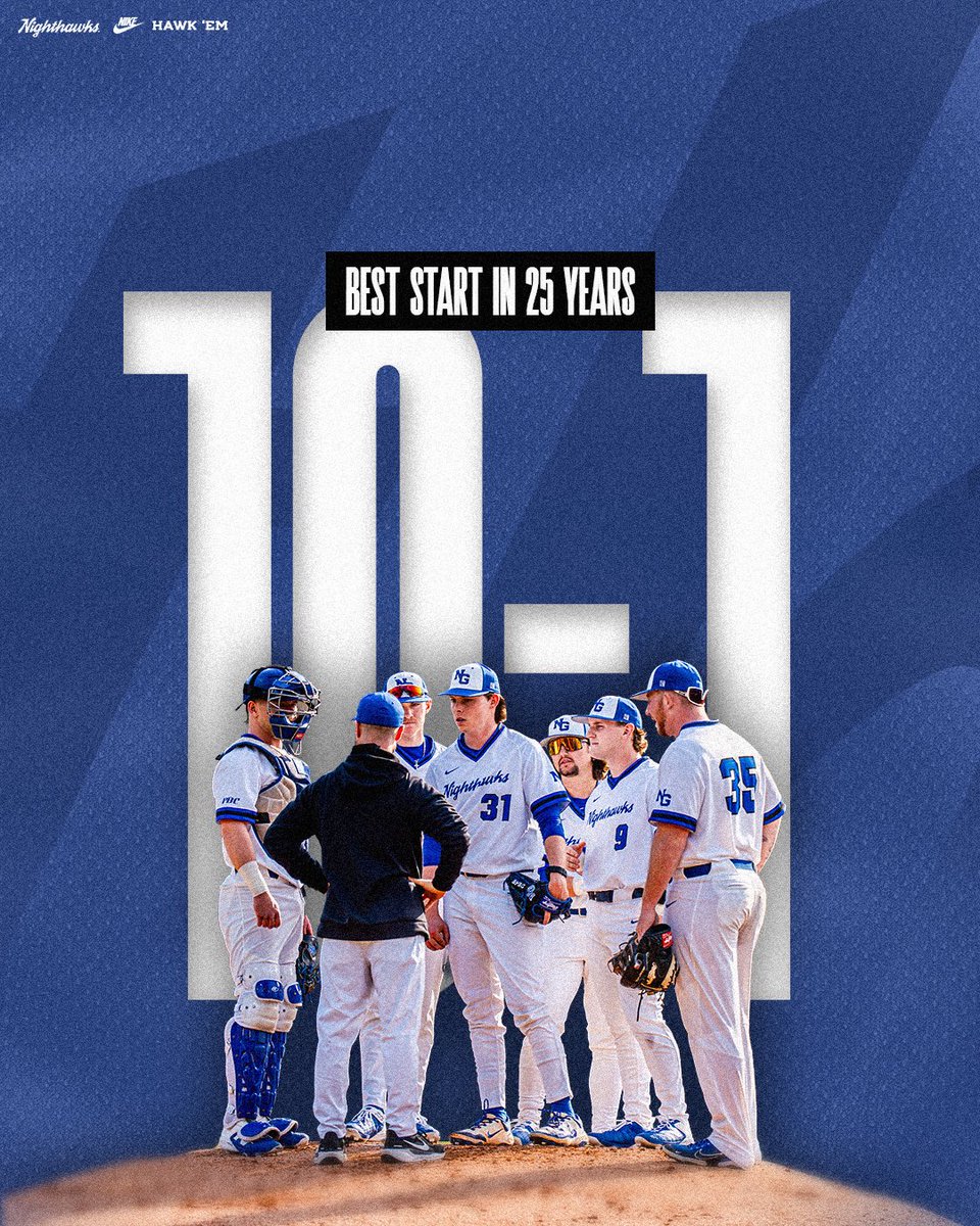 UNGBaseball's tweet photo. 𝗧𝗵𝗲 𝗵𝗼𝘁𝘁𝗲𝘀𝘁 𝘀𝘁𝗮𝗿𝘁 𝗶𝗻 𝗮 𝗾𝘂𝗮𝗿𝘁𝗲𝗿 𝗼𝗳 𝗮 𝗰𝗲𝗻𝘁𝘂𝗿𝘆🔥
#HawkEm https://t.co/NvEz4Rv6UG