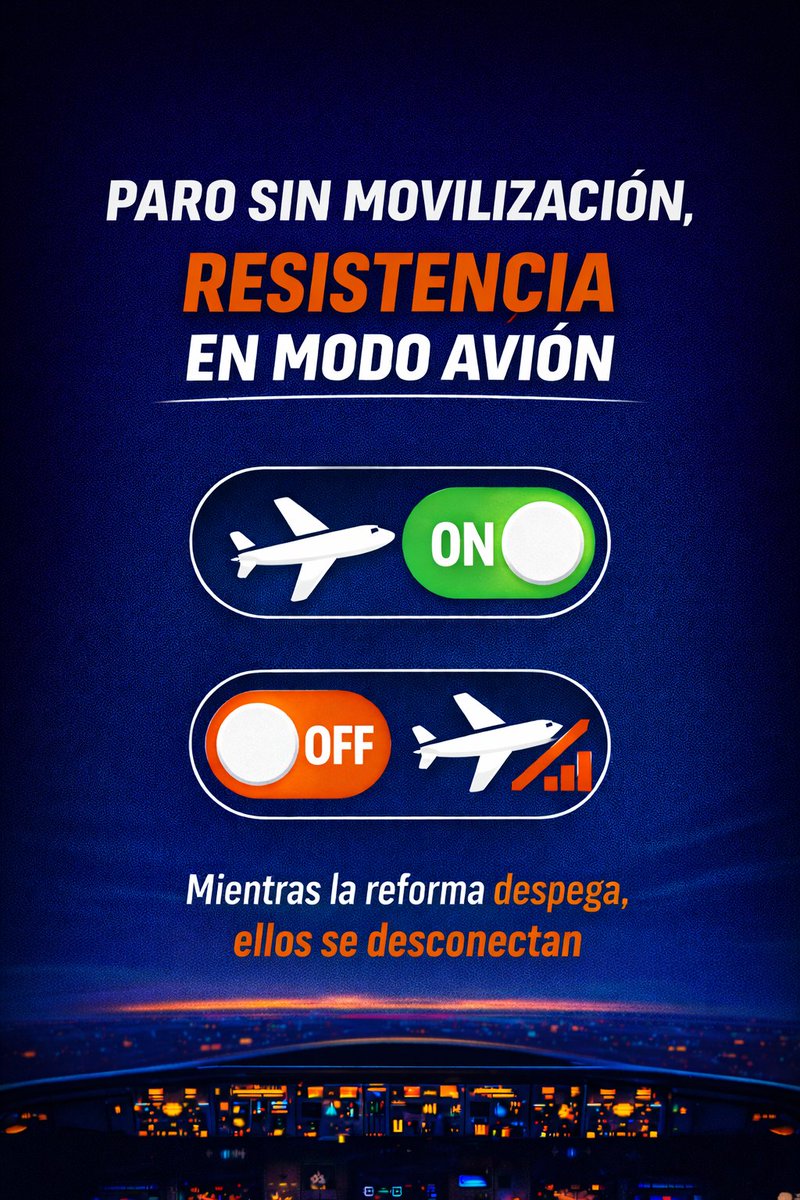 ¡¡¡Para todos los sindicatos pero especialmente para los aeronáuticos!!!