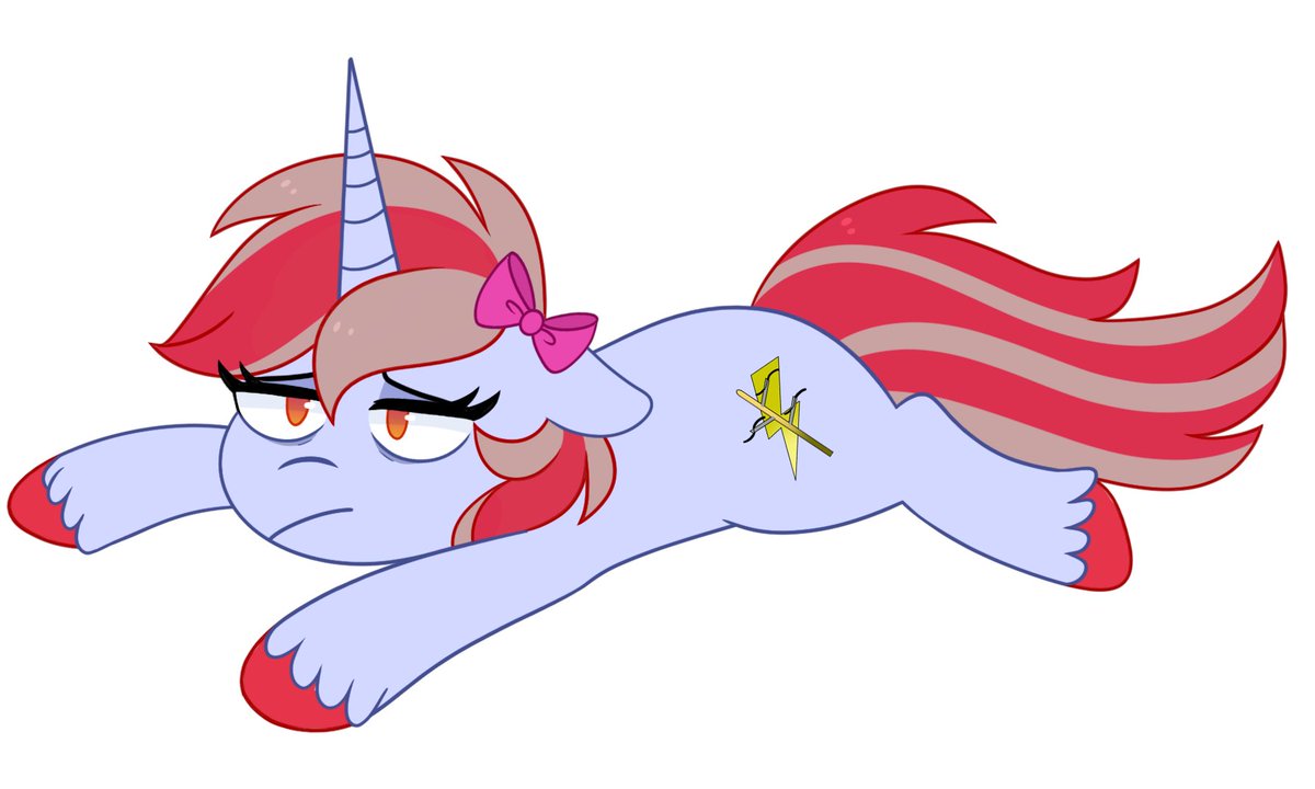 🎀Lil'Cinnamon/Bow unicorn/irl mare tweet media