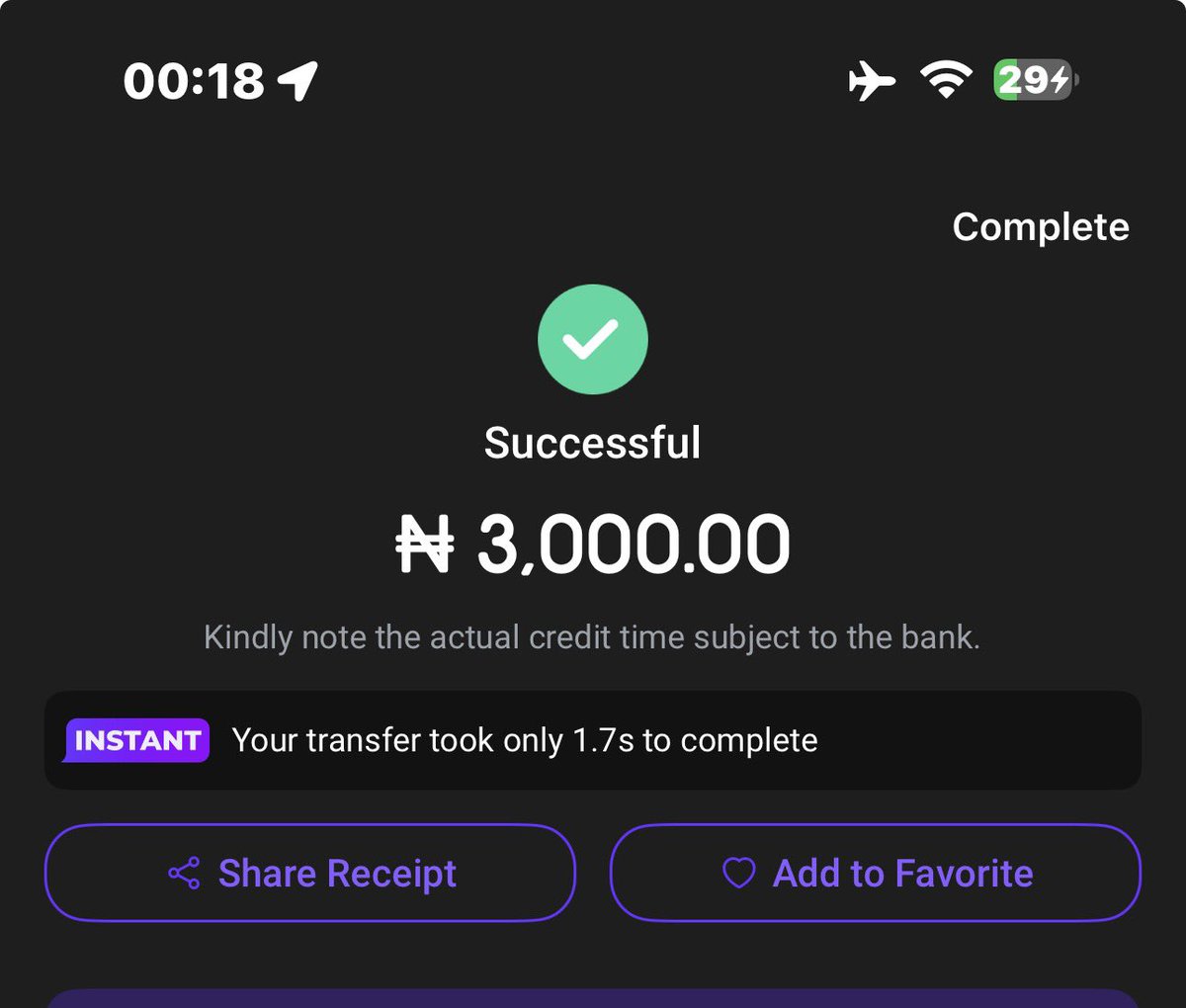 Fund sent☑️☑️

Keep following <a href="/CruiseLair/">Fad 🦅</a>