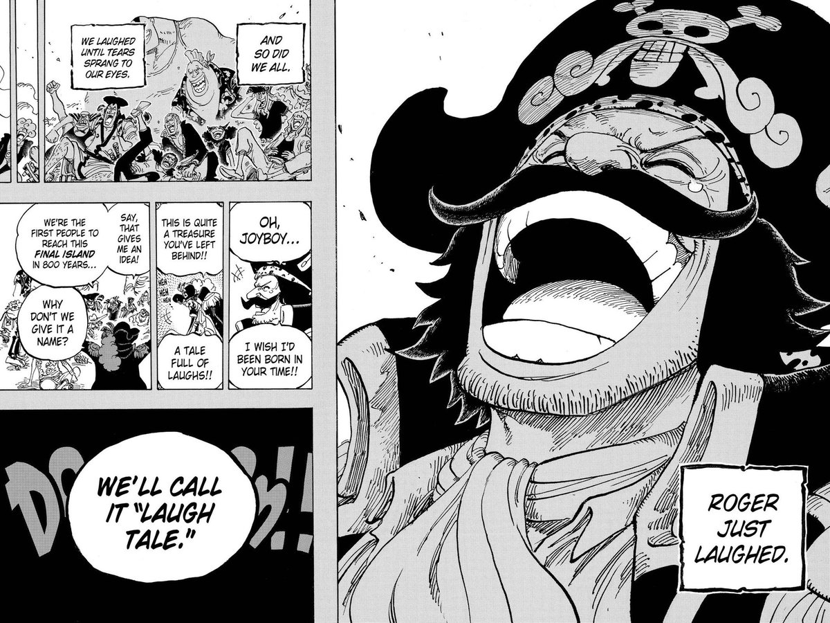 I think we‘ll see Roger‘s flashback, his full story in the Lodestar arc. The island that was only reached by the Pirate King‘s crew