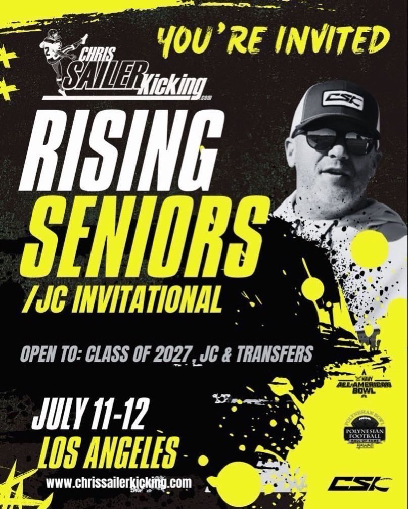 Chris Sailer Kicking Recruiting & Consulting tweet media