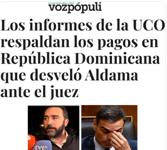 Todo lo que declaró Aldama se ha comprobado que era cierto. Y eso que alguien dijo que era una "inventada".