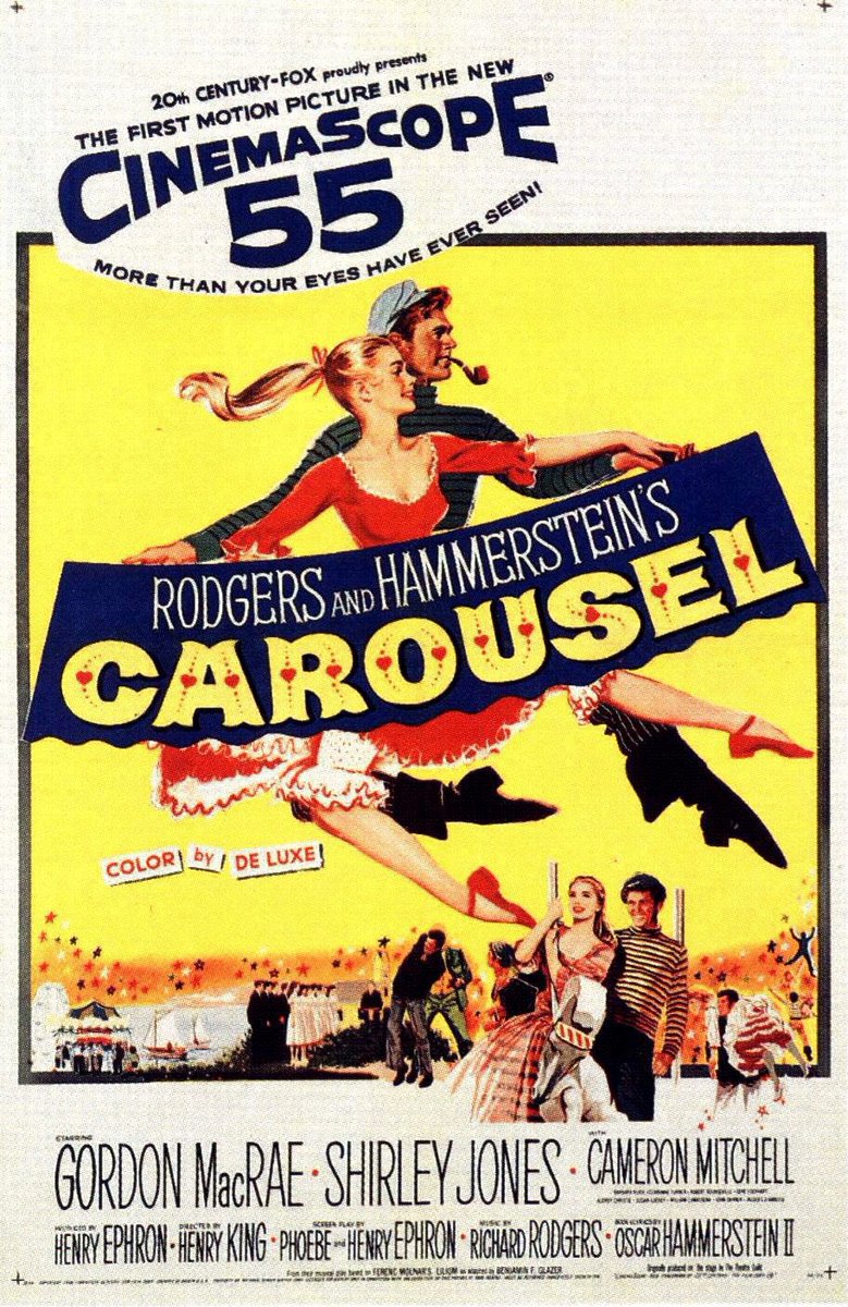 FilmNewsNos's tweet photo. 🎬MOVIE HISTORY: 70 years ago today, February 16, 1956, the movie ‘Carousel’ opened in theaters!
#GordonMacRae #ShirleyJones #CameronMitchell #BarbaraRuick #ClaramaeTurner #GeneLockhart #RobertRounseville #JohnDehner #SusanLuckey #HenryKing https://t.co/Am1x9U9vCT