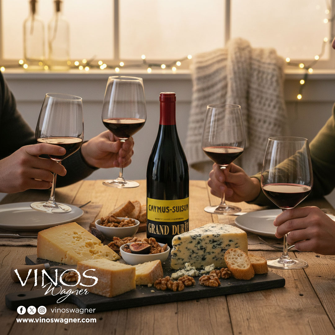 Intensidad que cautiva. Caymus Suisun Grand Durif es el invitado ideal para esas charlas nocturnas que se alargan entre amigos.

vinoswagner.com
#VinosDeCalifornia #Vinotinto #winetime #winelovers #wine #vinospremium #sommelier #californiawine #vino #napa #napavalley