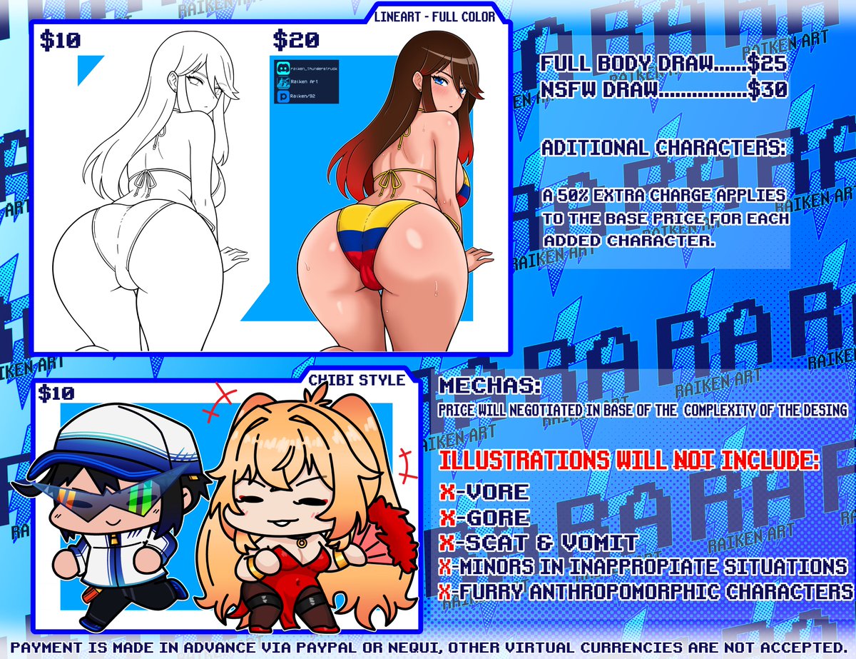 updated commission table 🫡
#digitalart #opencommissions