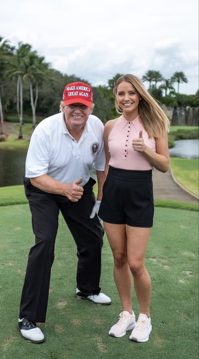 RyannMcEnany's tweet photo. Happy Presidents’ Day to the GOAT! 🇺🇸 

Working for President Trump during such a historic time is something I’ll never take for granted.

I saw firsthand the courage &amp; conviction it takes to lead this country. 

Thank you for fighting for this country every single day, @POTUS! https://t.co/XP7ksKeWP1