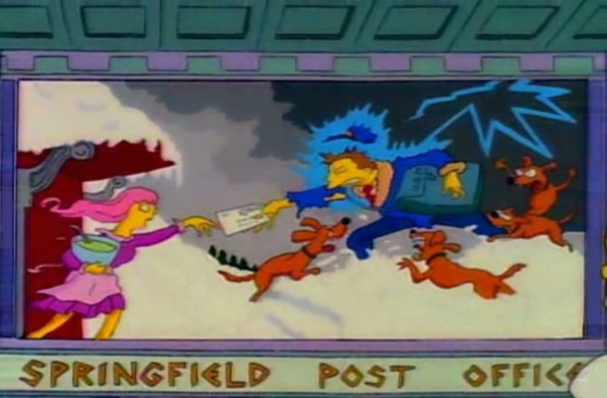 lol I can't believe I missed this joke, the Simpsons making fun of New ...