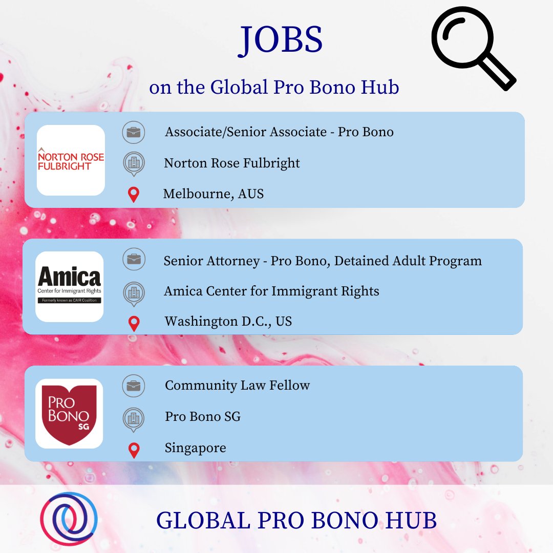 Global Pro Bono Hub tweet media