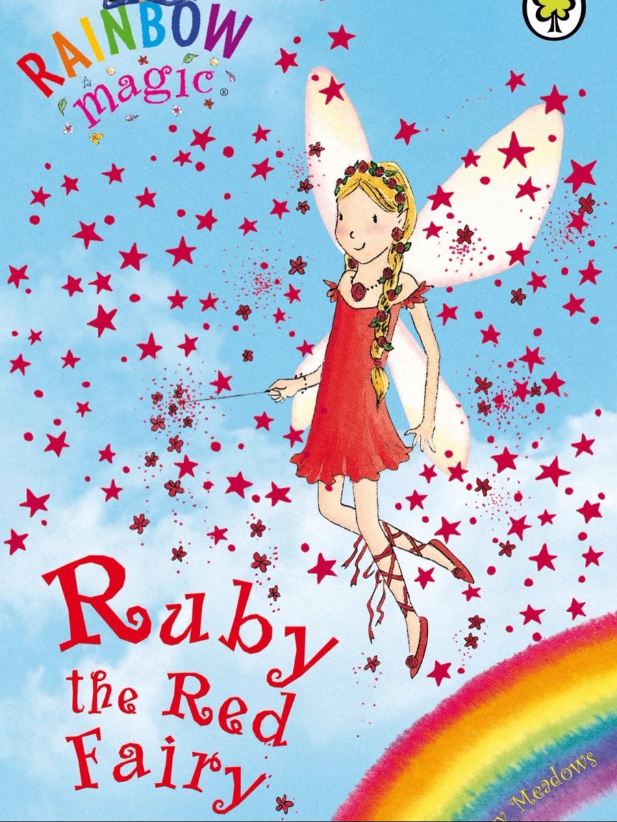 whotfisjovana's tweet image. if you grew up reading rainbow magic books i know you’re a baddie now