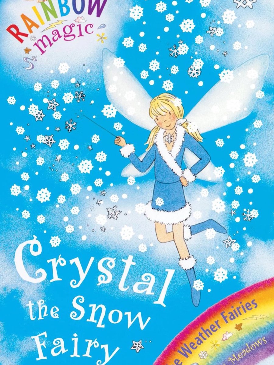 whotfisjovana's tweet image. if you grew up reading rainbow magic books i know you’re a baddie now