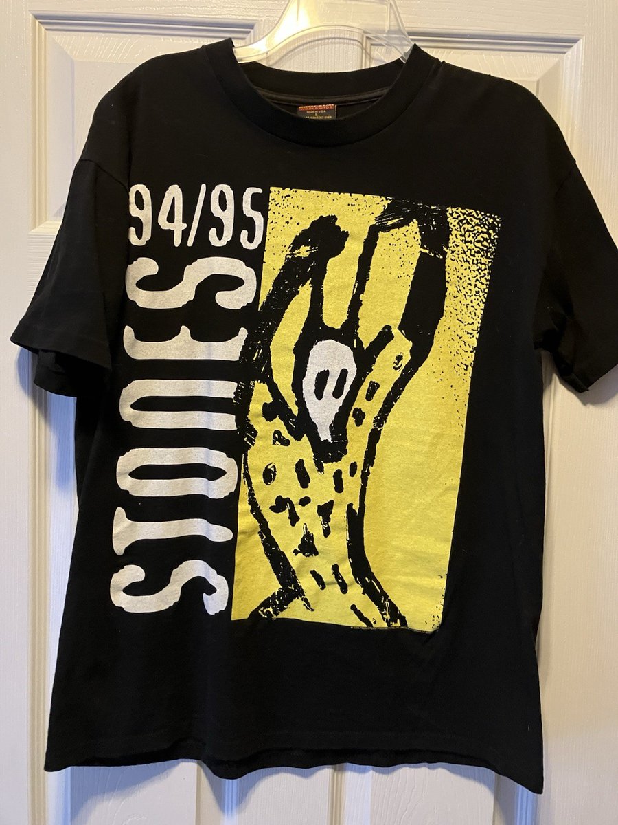 Vintage 1994/95 Voodoo Lounge Tour Concert T-shirt Large Brockum