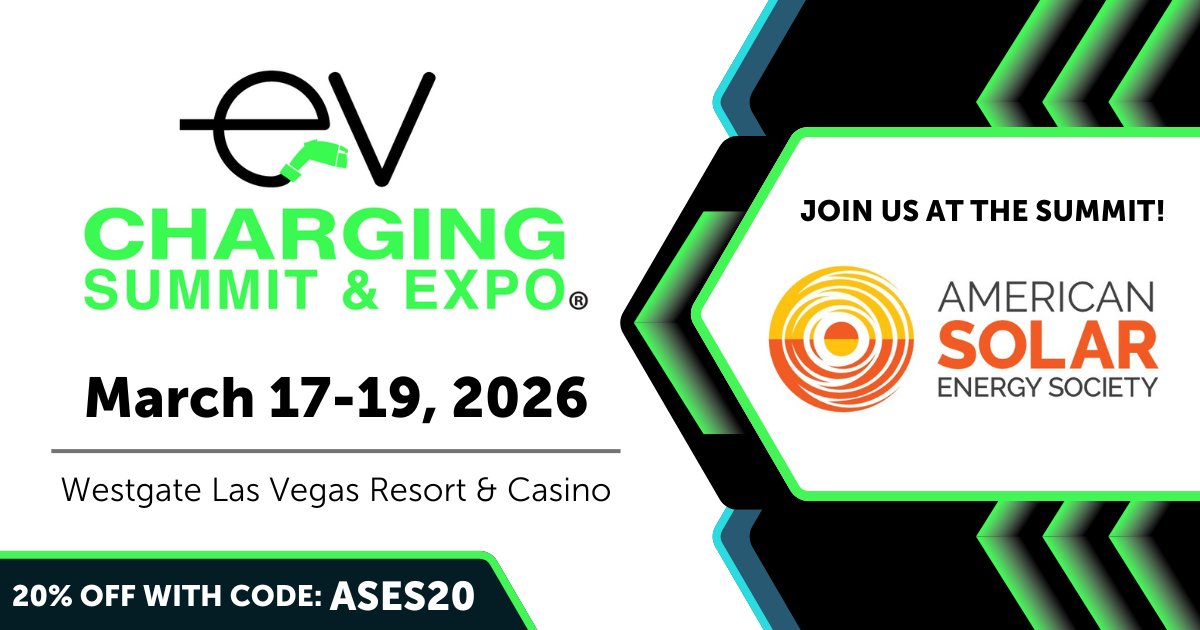 American Solar Energy Society tweet media