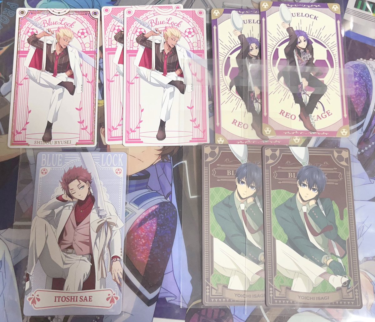 【交換/譲渡】ブルーロック namco ナムコ 特典 カード

譲:冴、士道
過去弾 潔、玲王

求:2026 2弾 凛
1枚100円+送料

士道RもN凛との交換◎ 
冴は交換のみ。
お譲りはキャラ毎優先。

2/21お時間合えばスマべ栄付近お手渡し可能です。
よろしくお願いいたします。
