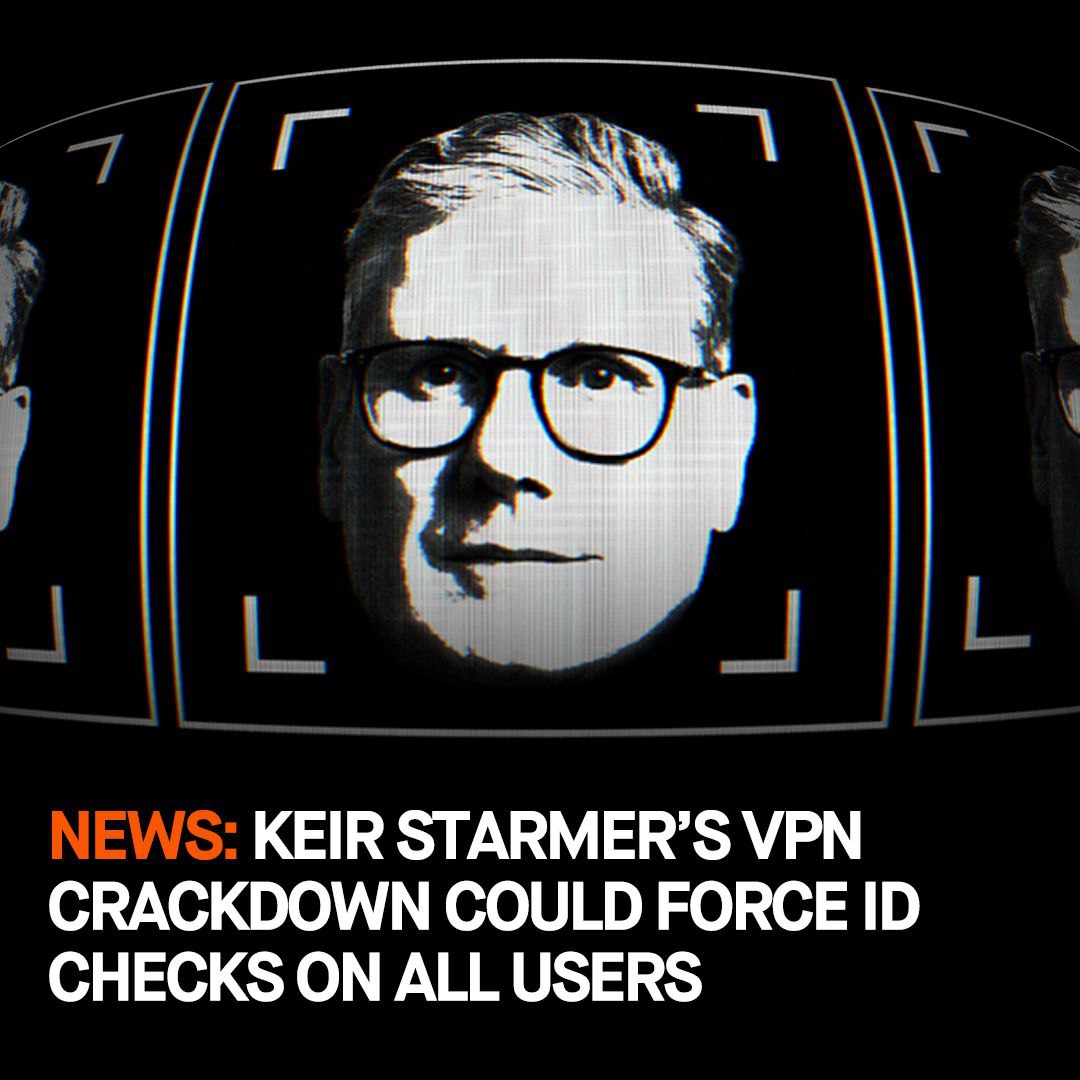 SilviusBerthold's tweet photo. 🇬🇧 Il Primo Ministro britannico Keir Starmer ha annunciato che intende adottare misure draconiane e vietare le VPN nel Paese. Tutti dovranno accedere a Internet con documenti d'identità. Il Primo Ministro, Little Duce, vuole vietare l'anonimato su Internet per "ripristinare la democrazia online".