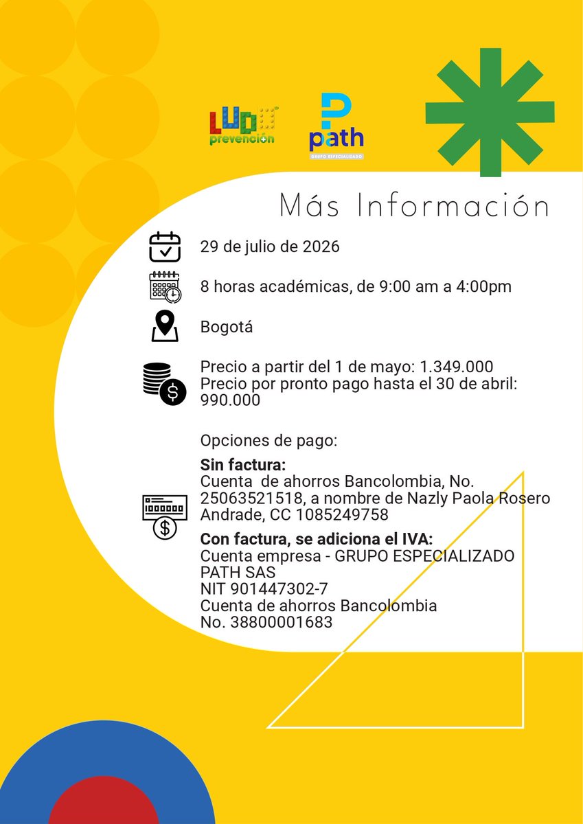 Nos vemos en Bogotá para este taller de Diseño de juegos de #HSE #Seguridadysaludeneltrabajo #HSEQ #SST #seguridadysalud #seguridadindustrial #CulturadeSeguridad