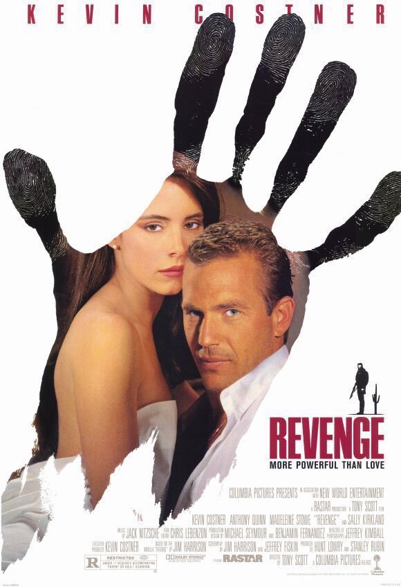 FilmNewsNos's tweet photo. 🎬MOVIE HISTORY: 36 years ago today, February 16, 1990, the movie ‘Revenge’ opened in theaters!
#KevinCostner #AnthonyQuinn #MadeleineStowe #TomasMilian #JamesGammon #JesseCorti #SallyKirkland #JoeSantos #MiguelFerrer #JohnLeguizamo #TonyScott https://t.co/b6p87sVJf6