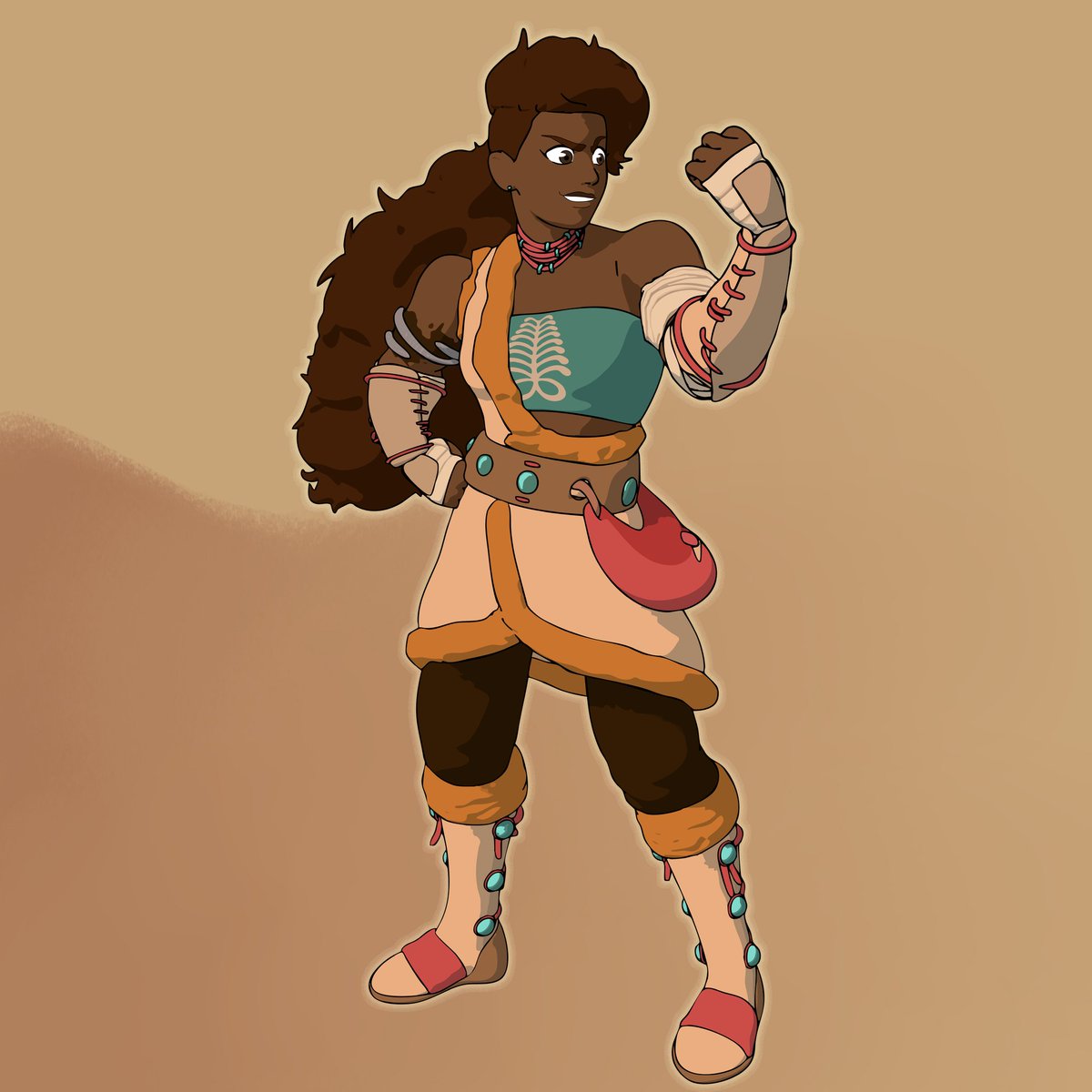 NEW AYA RENDER
Happy #indieanimationday in #blackhistorymonth 2026! This past year, we reworked Aya's model, textures, and rig along with our compositing method to make her look straight out of an anime cel! What do you think? Does she look cool? 💪🏾😁